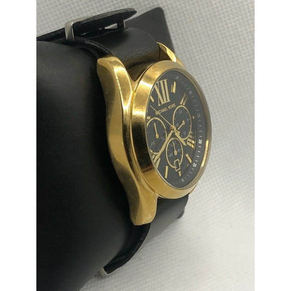 Michael Kors MK5739 Women Leather Analog Black Dia main image 4